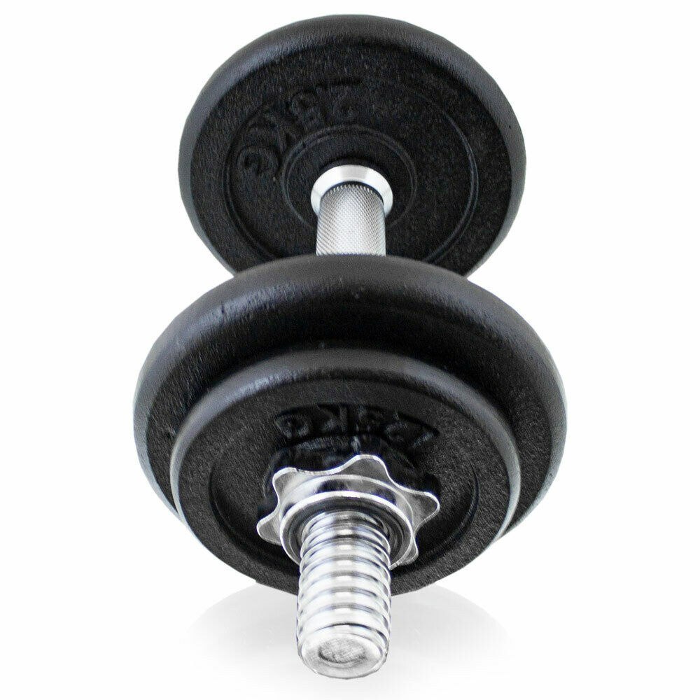 Nastavitelné činky sada 20 kg Lacestone litinové pro silový trénink M18350
